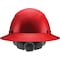 Dax Hard Hats Hard Hat Fiber Resin Full Brim (Red) HDF-20RG - alternate 2